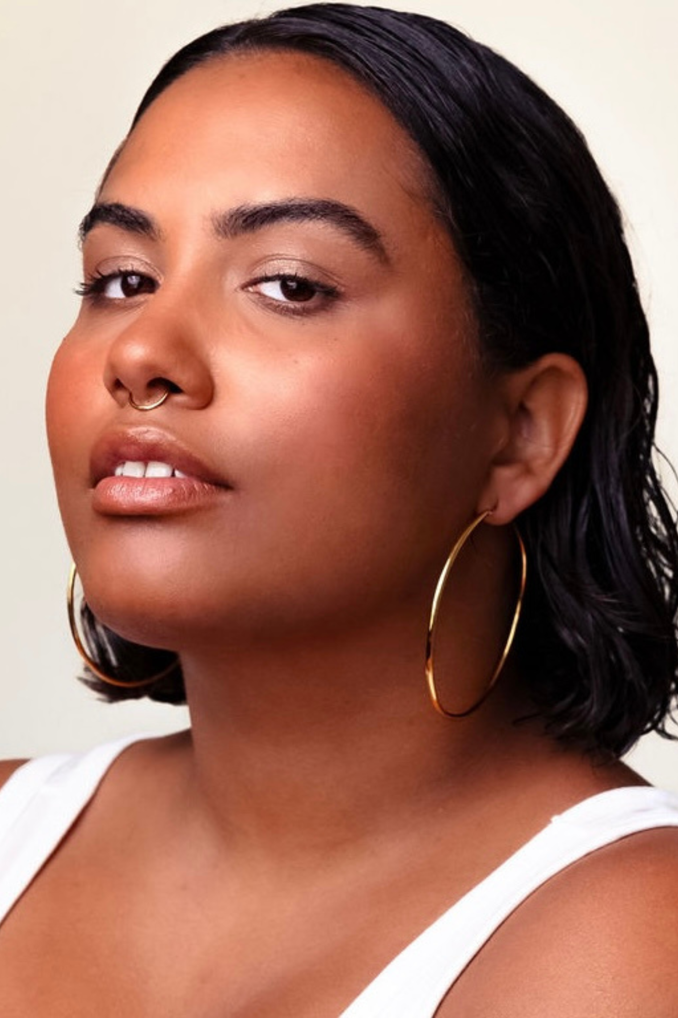 RIVER + SPIRIT HOOPS IN GOLD
