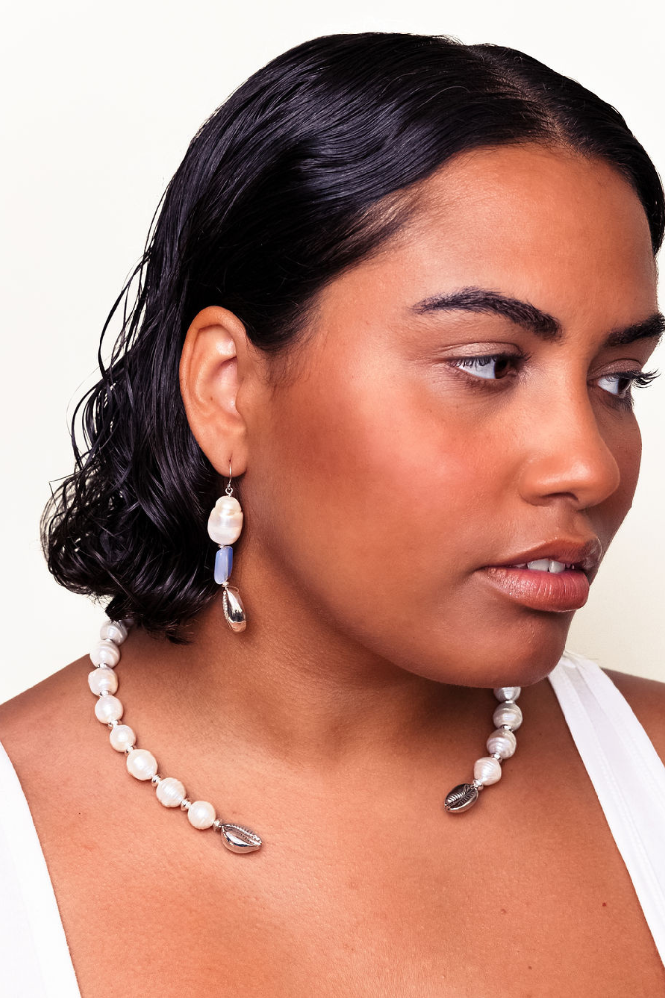 ABUNDANCE CHOKER IN SILVER