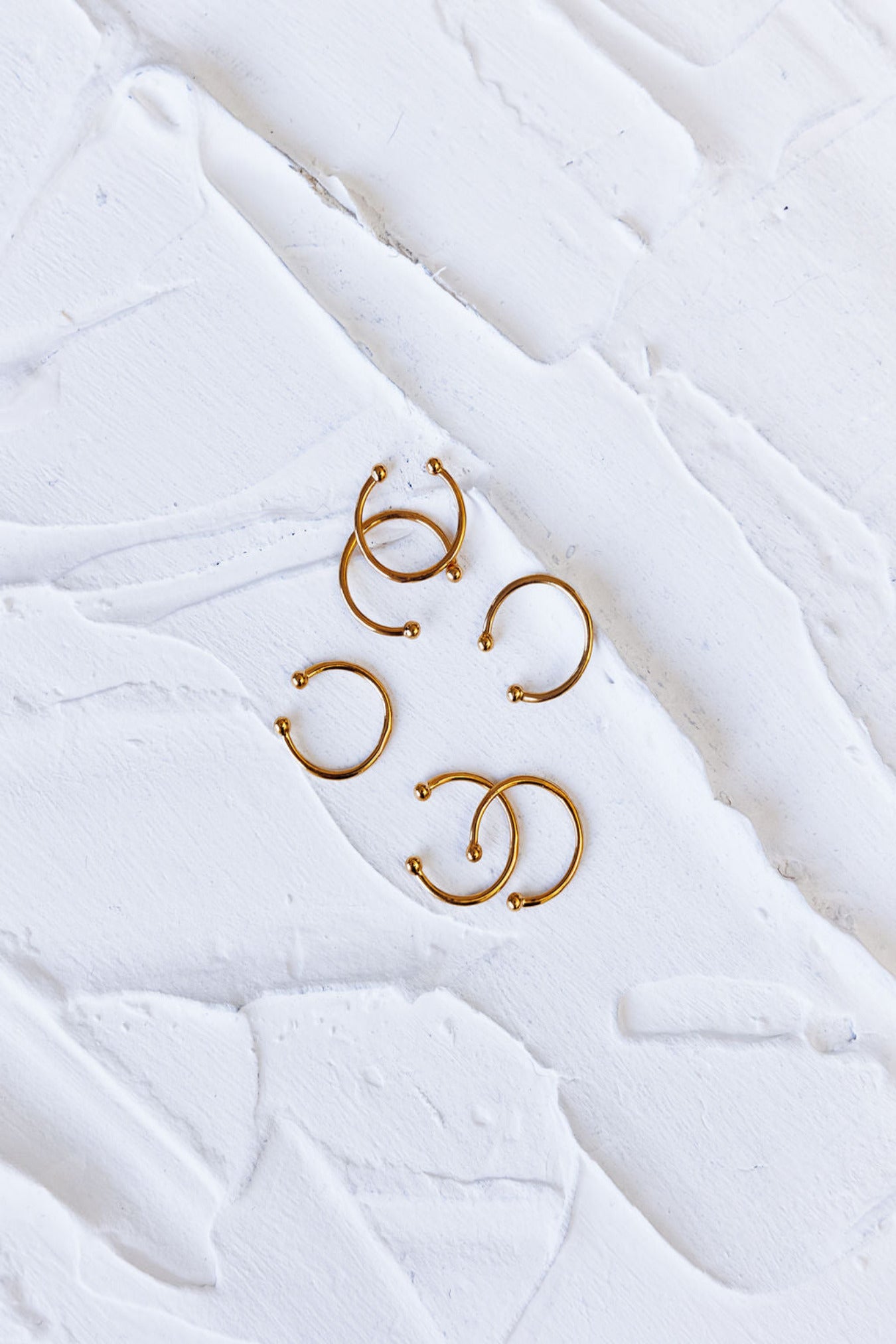GOLDSPIRATION SKINTY CUFF RING